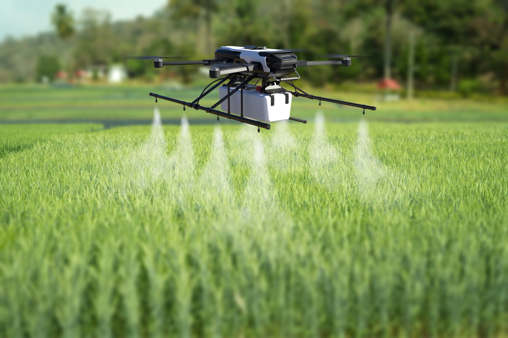 Piattaforma elettronica per l’agricoltura di precisione con nodi aerei e di terra
